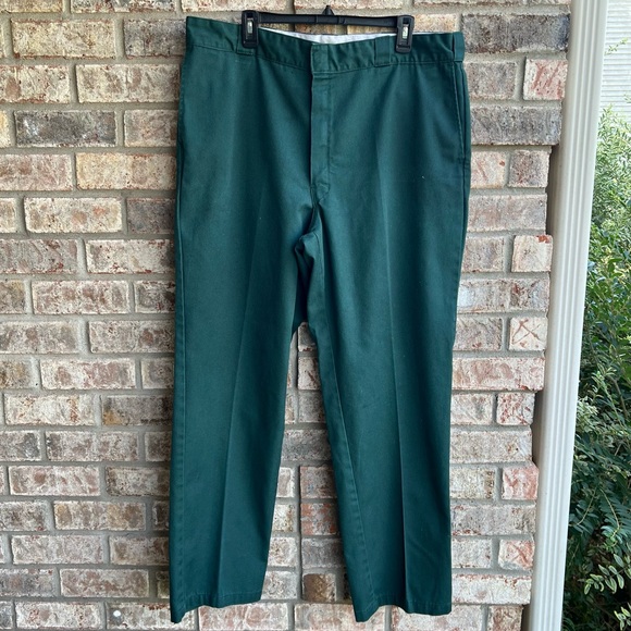 🍒💣 Dickies green work pants - Picture 1 of 9